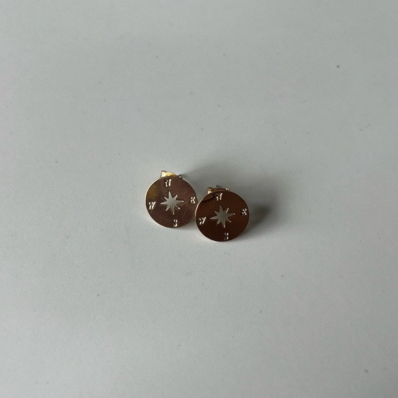 Compass earrings - Picture 1 of 3